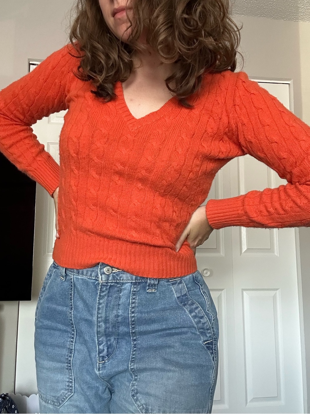 Cashmere CableKnit Sweater